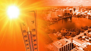It's hot in the city as Orlando experiences it's hottest week EVER!
