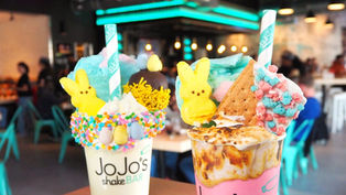 Hop into JoJo’s ShakeBAR Orlando on I-Drive for Easter Treats - Peeps & Cream Biggie Shakes and more