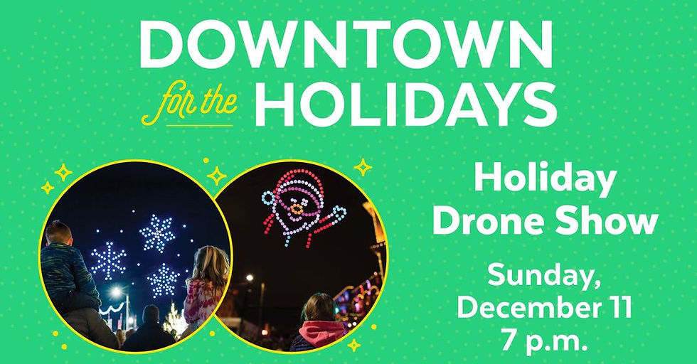 Surprise Holiday Drone Light Show Just Announced For Downtown Orlando