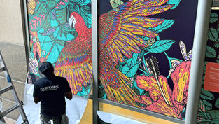 Downtown Arts District to unveil final “Vacant To Vibrant” Storefront Window Installations on March 20