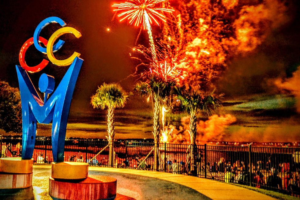 The City of Clermont Red, White & Boom  Lake Minneola, Clermont