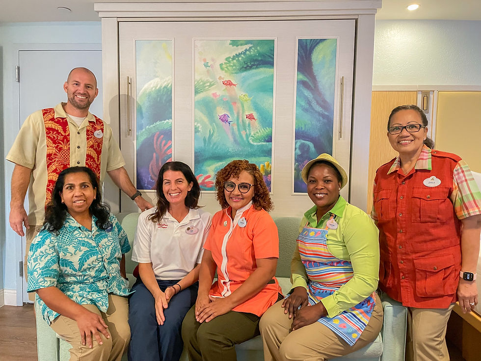 New Little Mermaid Themed Rooms Sail Into Disney's Caribbean Beach Resort