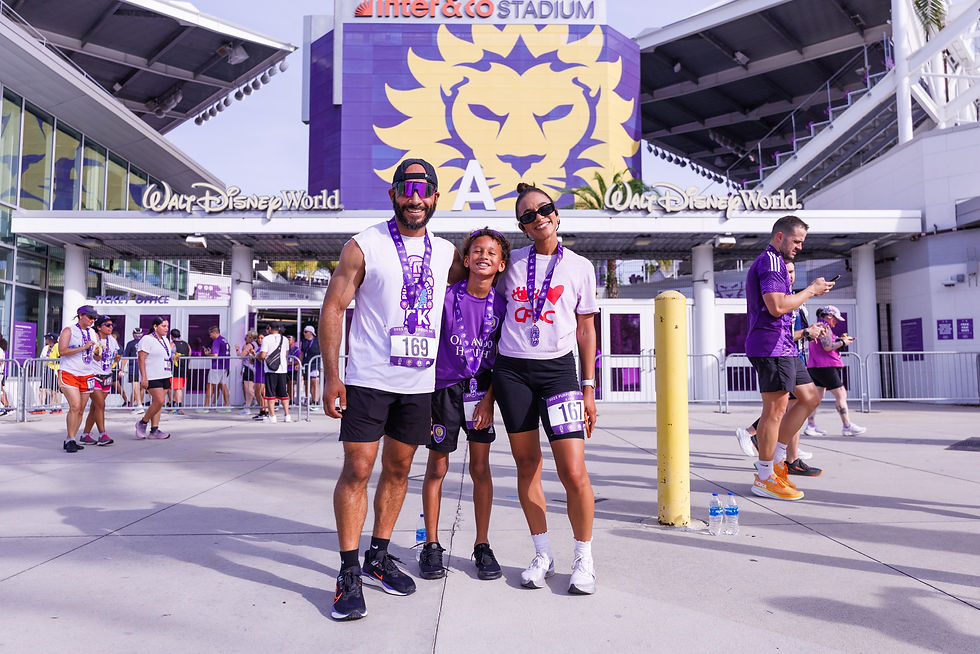 Purple Pride 5K, Presented by Once Upon A Coconut, returns to Inter&Co Stadium on Feb. 7