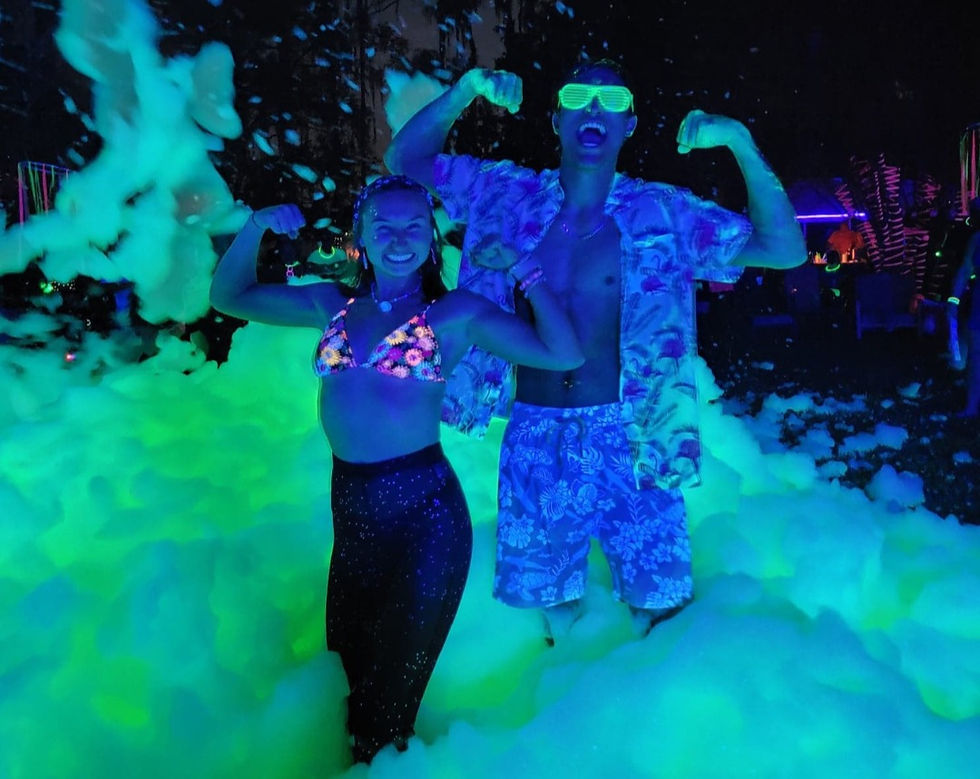 Foam Party at Island H2O Water Park