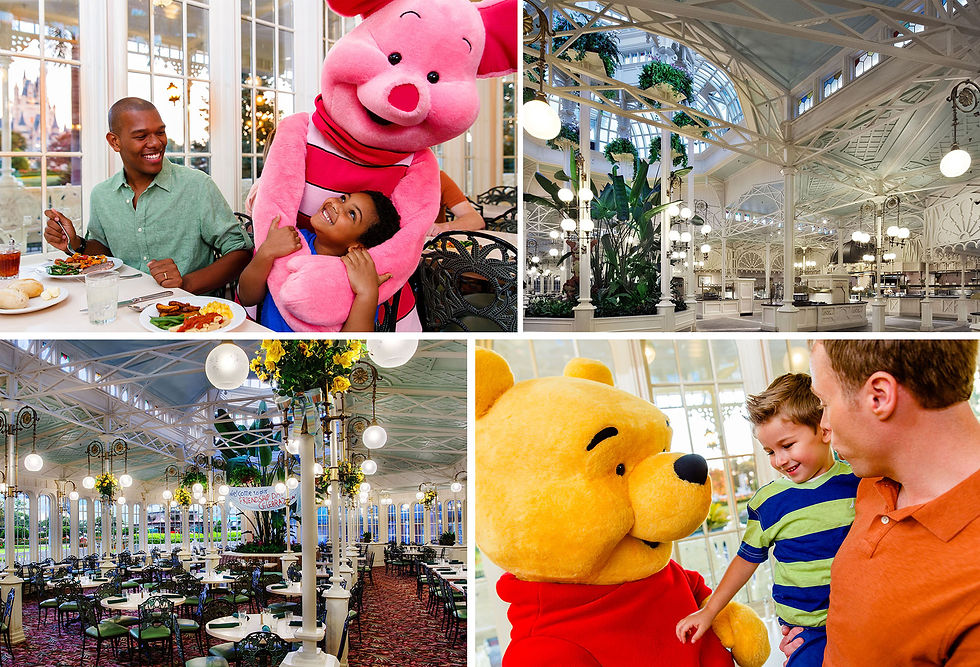 Magic Kingdom Buffets and Family-Style. The Crystal Palace
