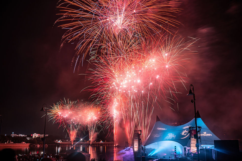 Red Hot & Boom is back to mark 28 years of Live Music, Family Fun and Electrifying Fireworks