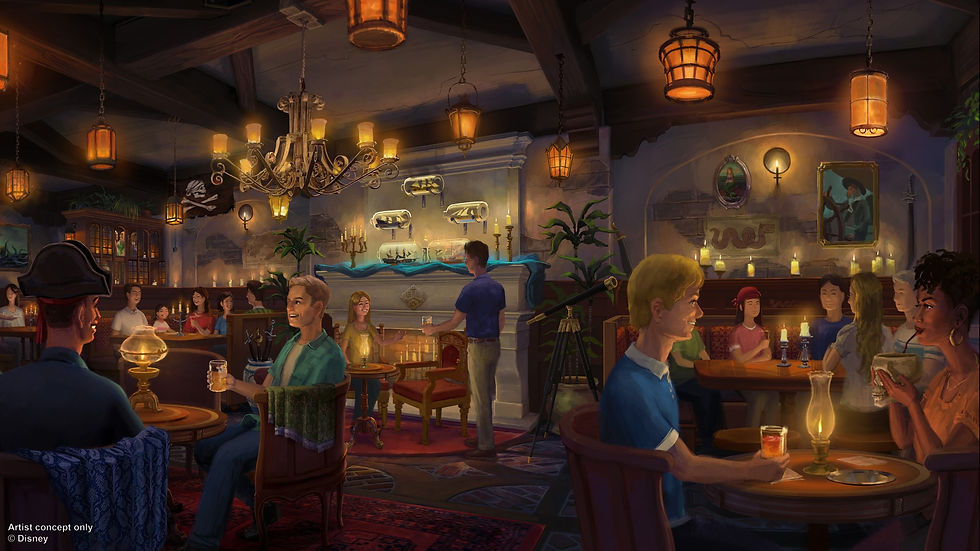 Disney World reveals name and details of new Pirates of the Caribbean Tavern - The Beak and Barrel