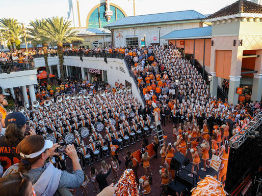 Support your team at the official Cheez-It Citrus Bowl Pep Rally at Pointe Orlando!