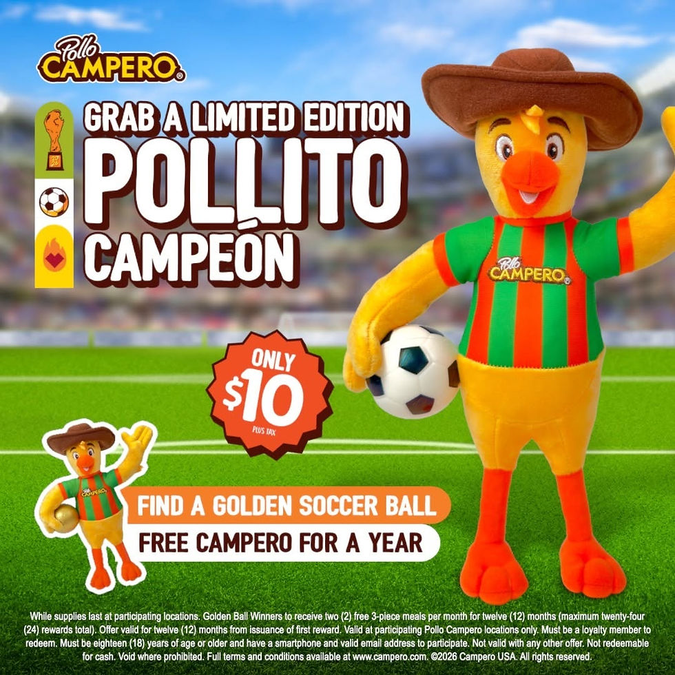 Celebrate the World Cup at Pollo Campero with watch-party menu offerings and giveaways
