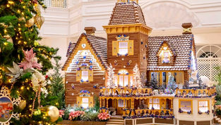 Fun Facts About This Years Gingerbread Displays At Walt Disney World Resort