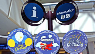 Orlando International Airport debuts exciting ‘Memories Created In Orlando’ Button Program
