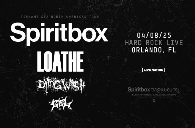 Spiritbox: Tsunami Sea North American Tour with Loathe, Dying Wish & Gel