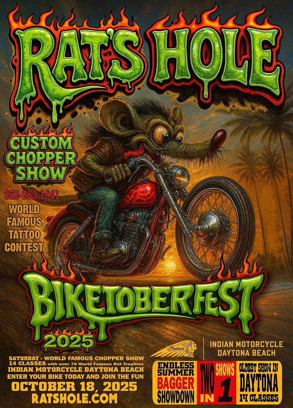 33rd Annual Rat's Hole Custom Chopper Show