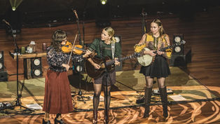 Award-winning bluegrass trio I'm With Her powers into Orlando, taking to the stage at Dr Phillips Center