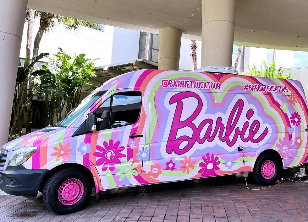 The Barbie Truck Tour