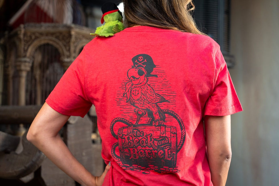 Check out the menu for The Beak and Barrel, new Magic Kingdom Pirates Tavern opening August 29