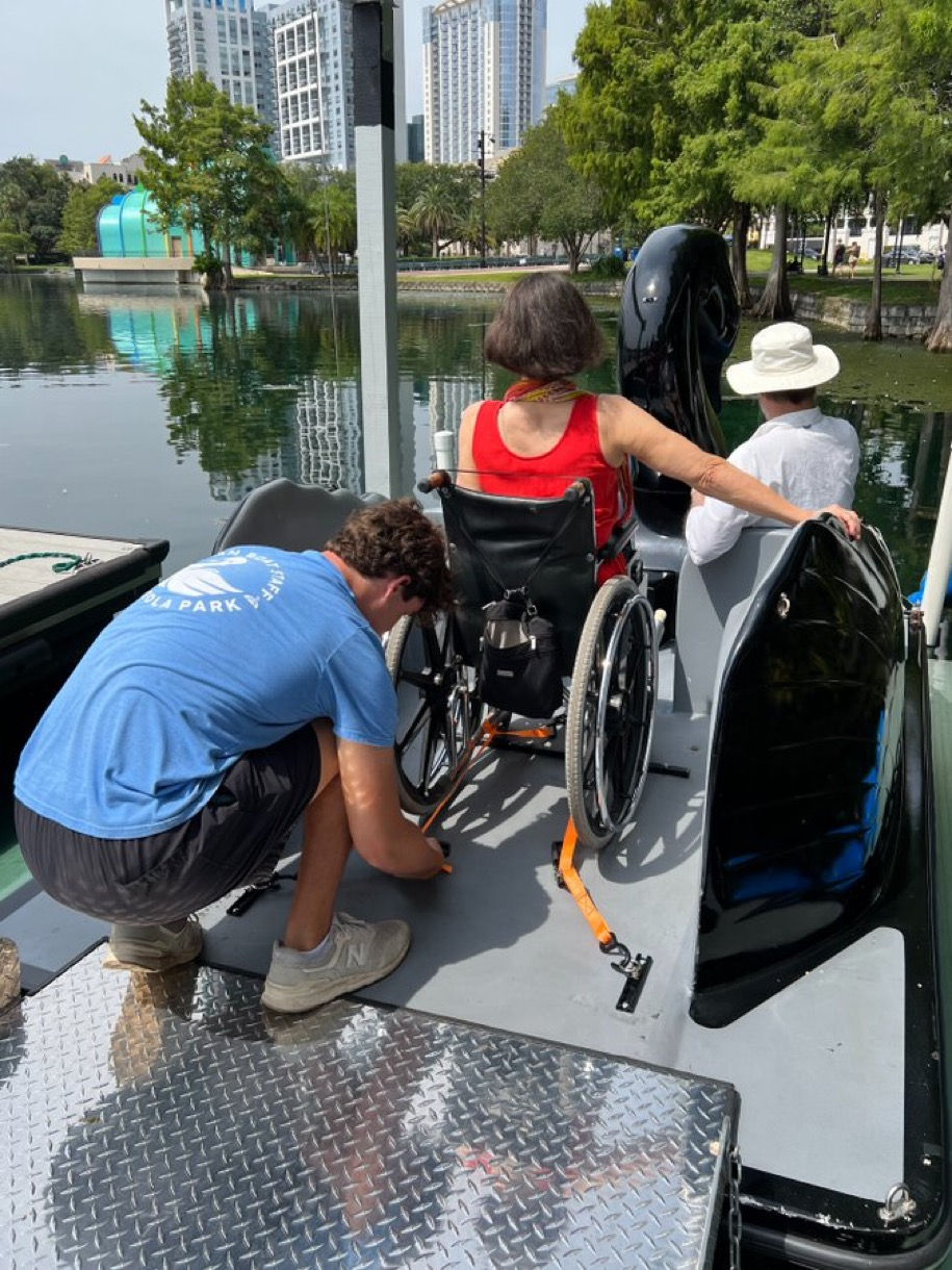 New Wheelchair Lift Launched At Lake Eola Making It Even Easier To New Wheelchair Lift Launched At Lake Eola Making It Even Easier To