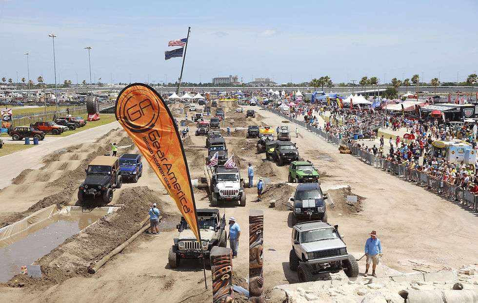 Jeep Beach - The world's largest Jeep Only event at Daytona Beach