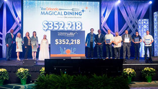 Visit Orlando’s Magical Dining Program generates record $352,218 to support Orange County Charities
