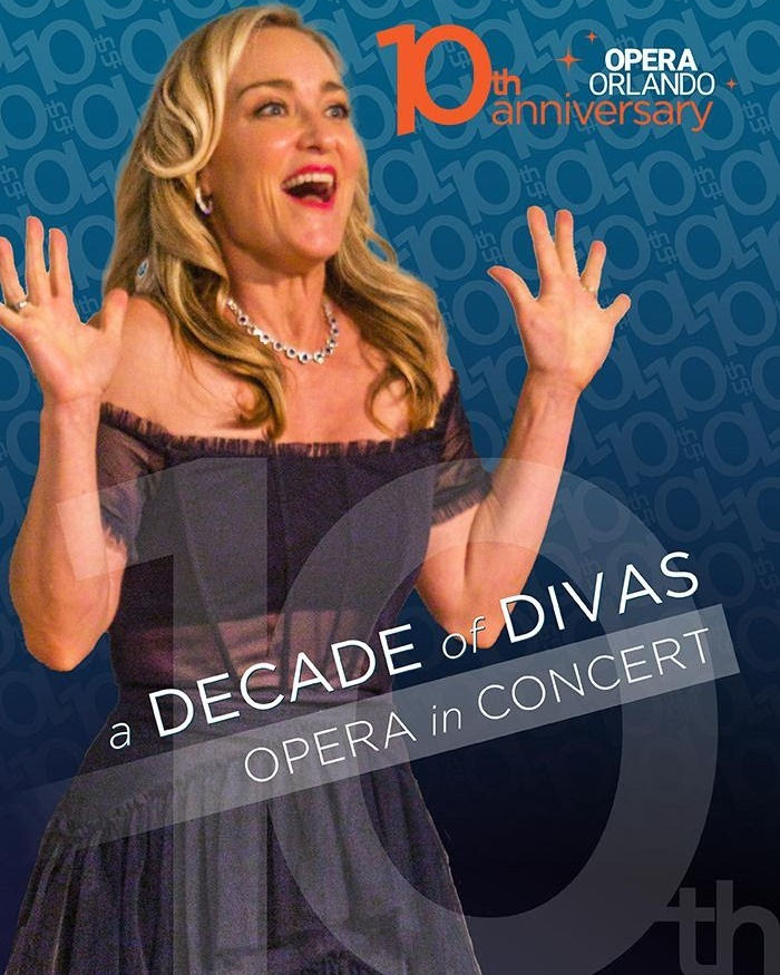 Celebrate the end of Opera Orlando’s 10th Anniversary Season with a Decade Of Divas