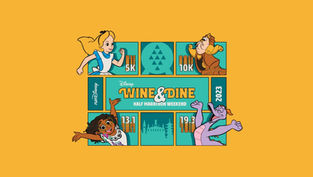 This years themes revealed for the runDisney 2023 Disney Wine & Dine Half Marathon