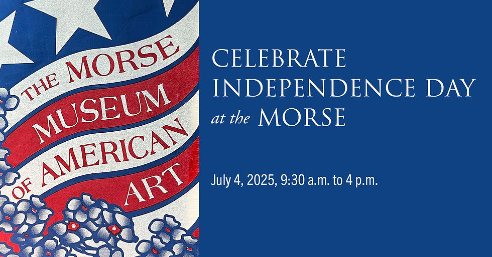 The Morse Museum will provide FREE admission on July 4