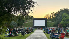 Join Leu Garden's under the stars for a special outdoor screening of the classic Breakfast at Tiffany's