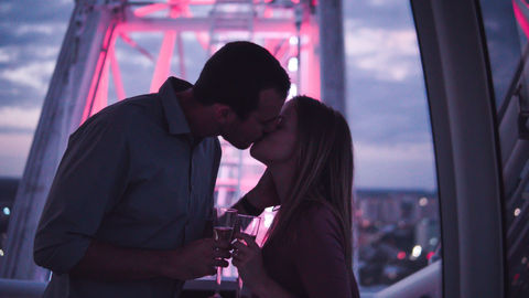 Love is in the air, The Wheel at ICON Park reopens just in time for for Valentine's Weekend!