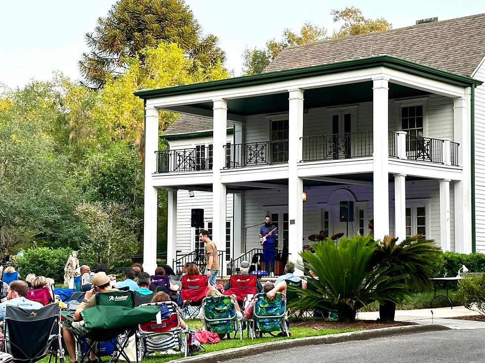 Experience an unforgettable evening under the stars at the Leu Gardens Fall Jazz & Blues Concert