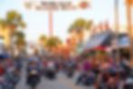 Main Street Daytona Beach during Biketoberfest