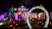 The Williams Holiday House in Winter Garden is shining bright for the Holidays