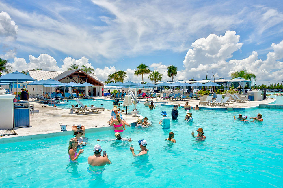 Tampa Bay's clear blue lagoon destination MetroLagoons now accepting special events, and holiday parties!