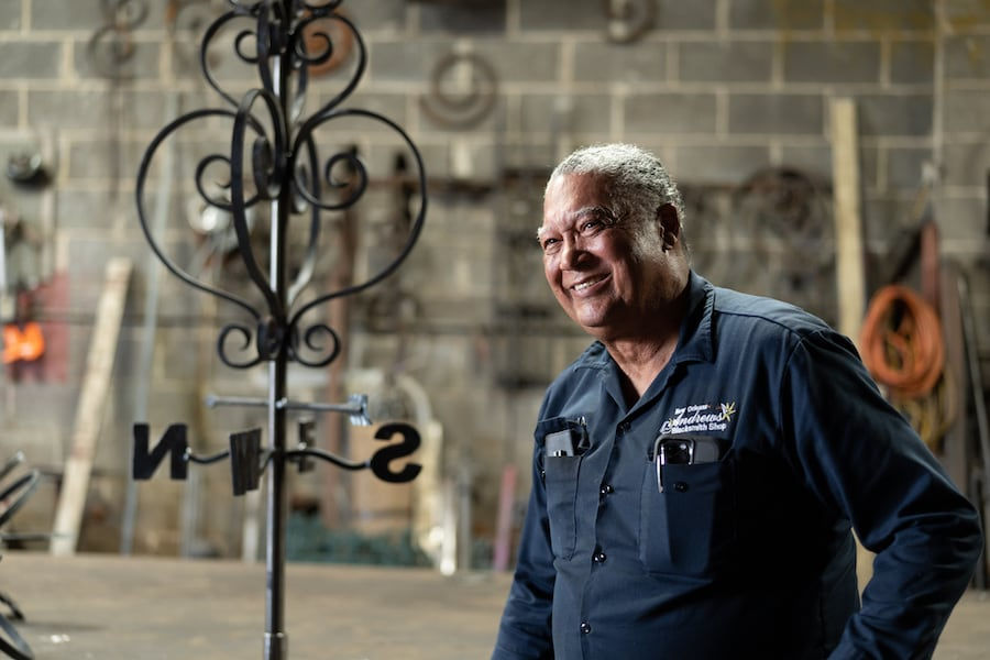 Handcrafted Weathervane by Louisiana Blacksmith installed on Tiana’s Bayou Adventure at Magic Kingdom