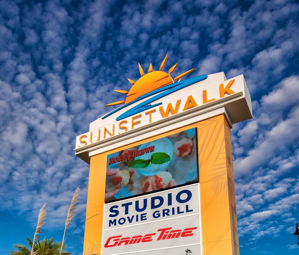 The Promenade at Sunset Walk The Big Game Outdoor Watch Party