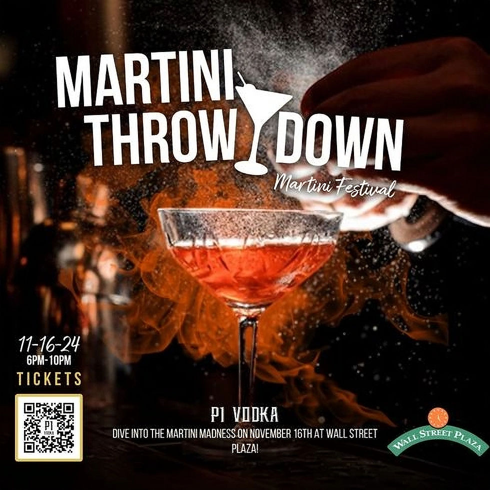 Get ready for a boozy blast at the 2024 Martini Fest Orlando