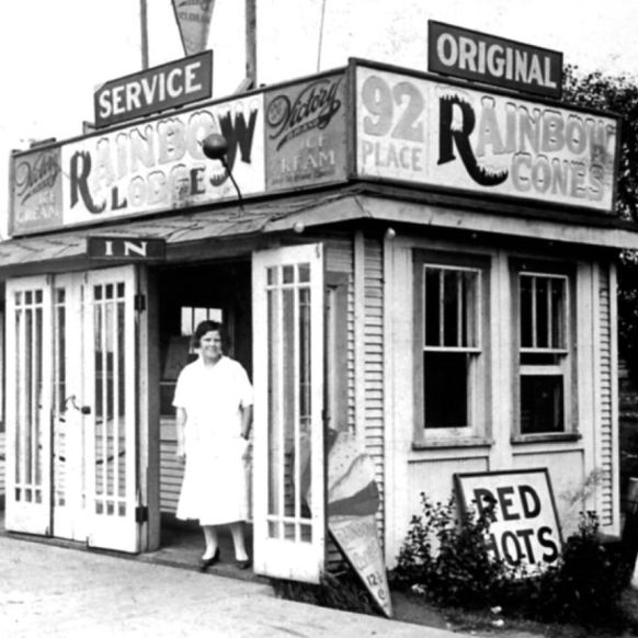 Rainbow Cone was founded in 1926 by "Grandpa Joe" Sapp