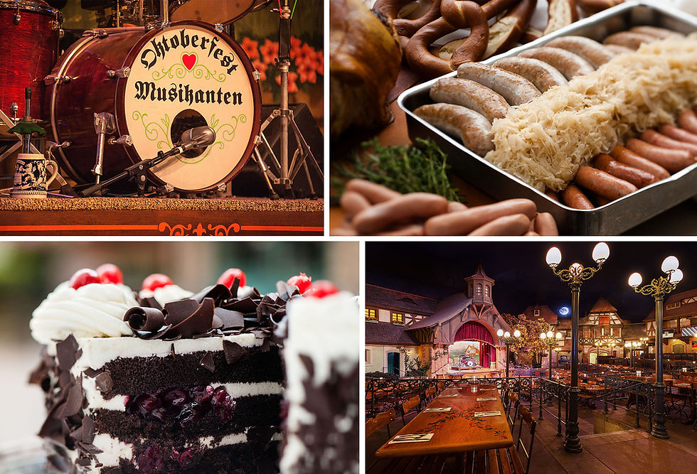 Biergarten Restaurant at EPCOT brings the fun of Oktoberfest to you