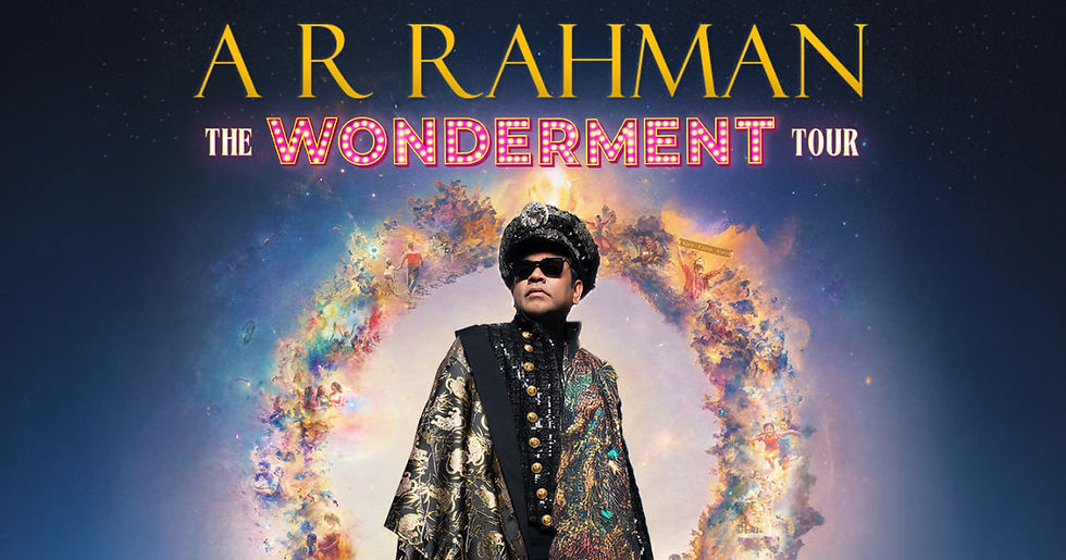 Superstar Recording Artist A.R. Rahman brings The Wonderment Tour to Tampa's AMALIE Arena
