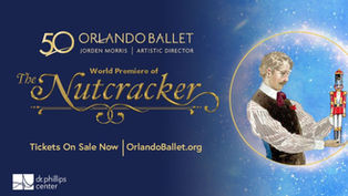 Tickets now available for the World Premiere of Orlando Ballet's new production of The Nutcracker