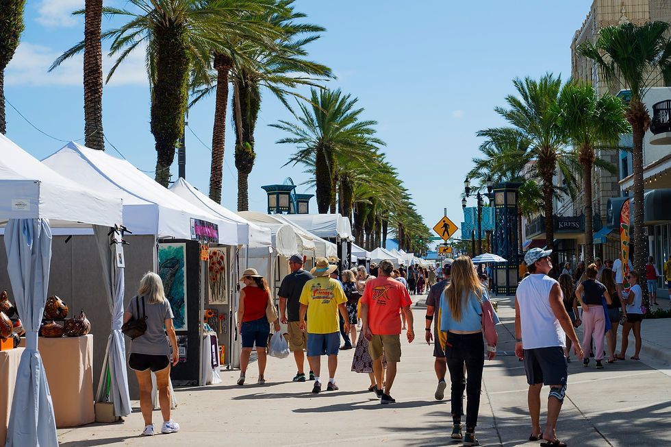 Enjoy the 63rd Annual 2025 Halifax Art Festival - Nov. 1 - 2 in Daytona Beach, featuring 200+ artists