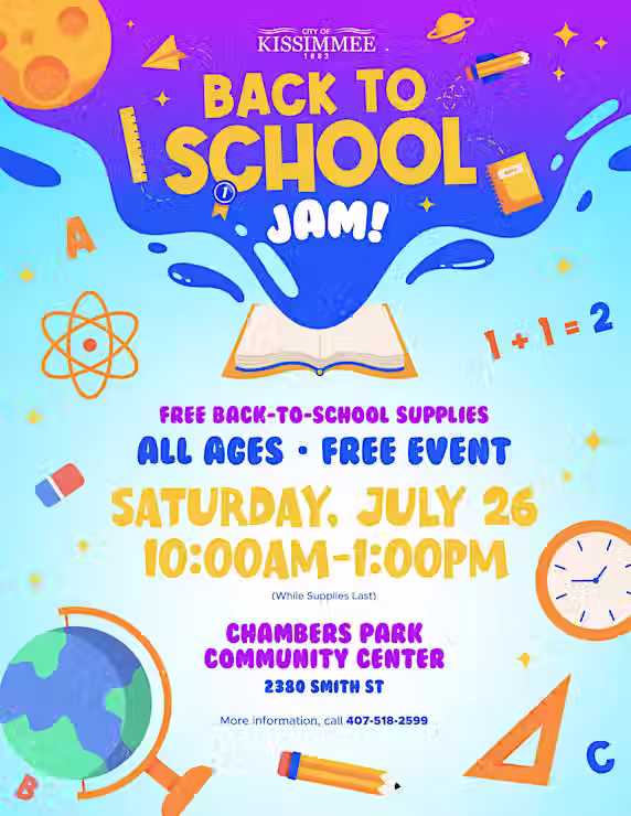 Back To School Jam 2025 with City of Kissimmee
