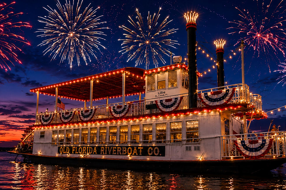 Star Spangled 4th of July Cruise Old Florida Riverboat Company