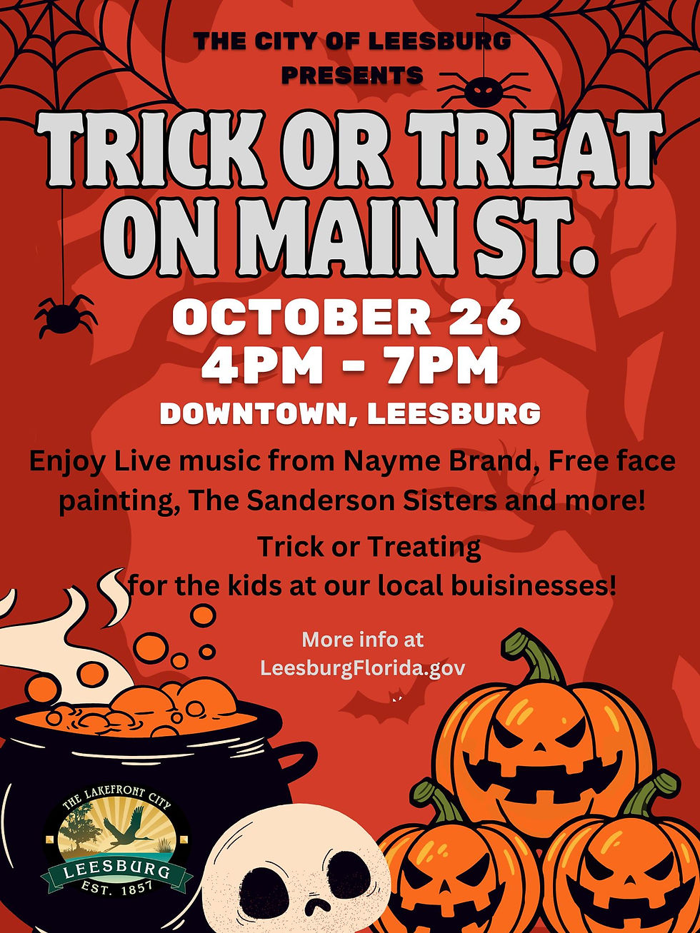 Trick or Treat on Main St. Leesburg
