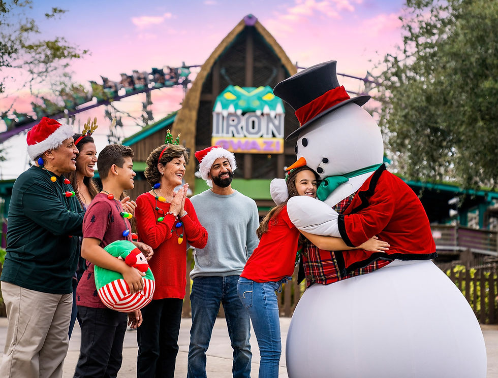 Christmas Town Celebrate the holidays at Busch Gardens Tampa Bay
