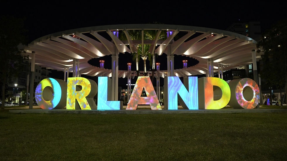City Of Orlando Luminary Nights on the Green