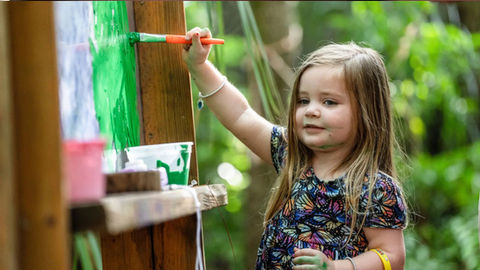Join Brevard Zoo for Painting in the Wild: Family Paint Day, a fun, all-ages painting experience!