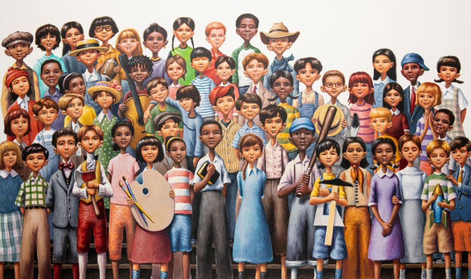 Exhibition of illustrations from illustrator and author Loren Long at Orlando Museum of Art