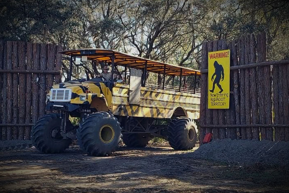 The Haunted Monster Truck Ride