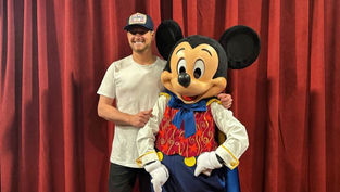 Superstar Couple Michael Bublé and Luisana Lopilato enjoy Vacation at Walt Disney World Resort