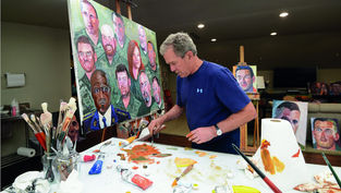 George W. Bush Institute 'Portraits of Courage Exhibit' debuts at EPCOT